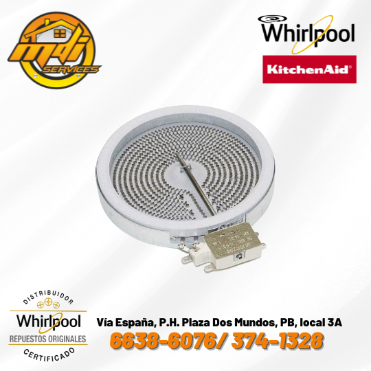 RESISTENCIA TOPE WHIRLPOOL 8273994